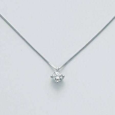 Collier punto luce con diamante Miluna