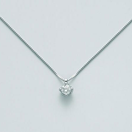 Collier punto luce con diamanti Miluna