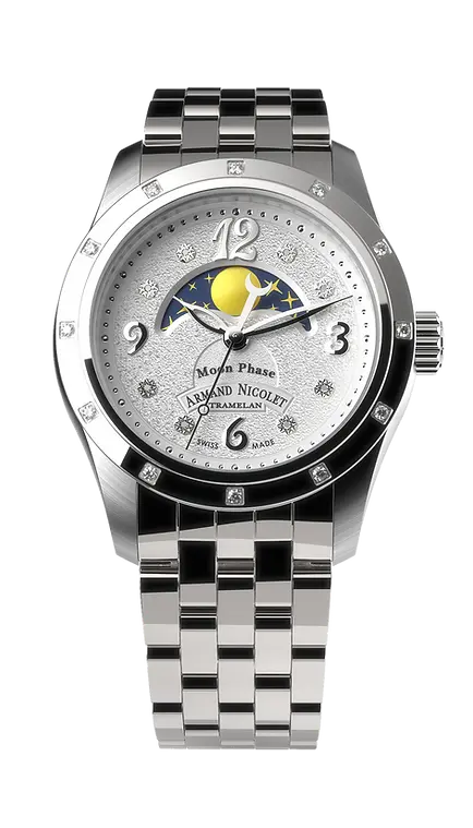 M03 MOONPHASE - CASE SET WITH DIAMONDS - 34 mm