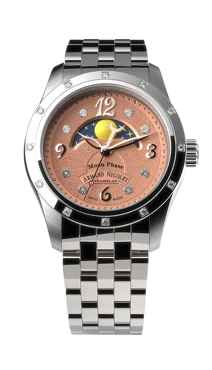 M03 MOONPHASE - CASE SET WITH DIAMONDS - 34 mm