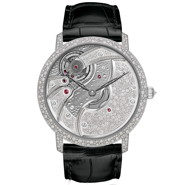 MOUVEMENT INVERSE SERTI NEIGE - 43 mm