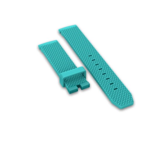 RUBBER STRAP, TURQUOISE