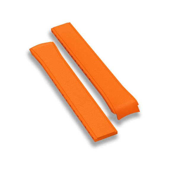 RUBBER STRAP, ORANGE