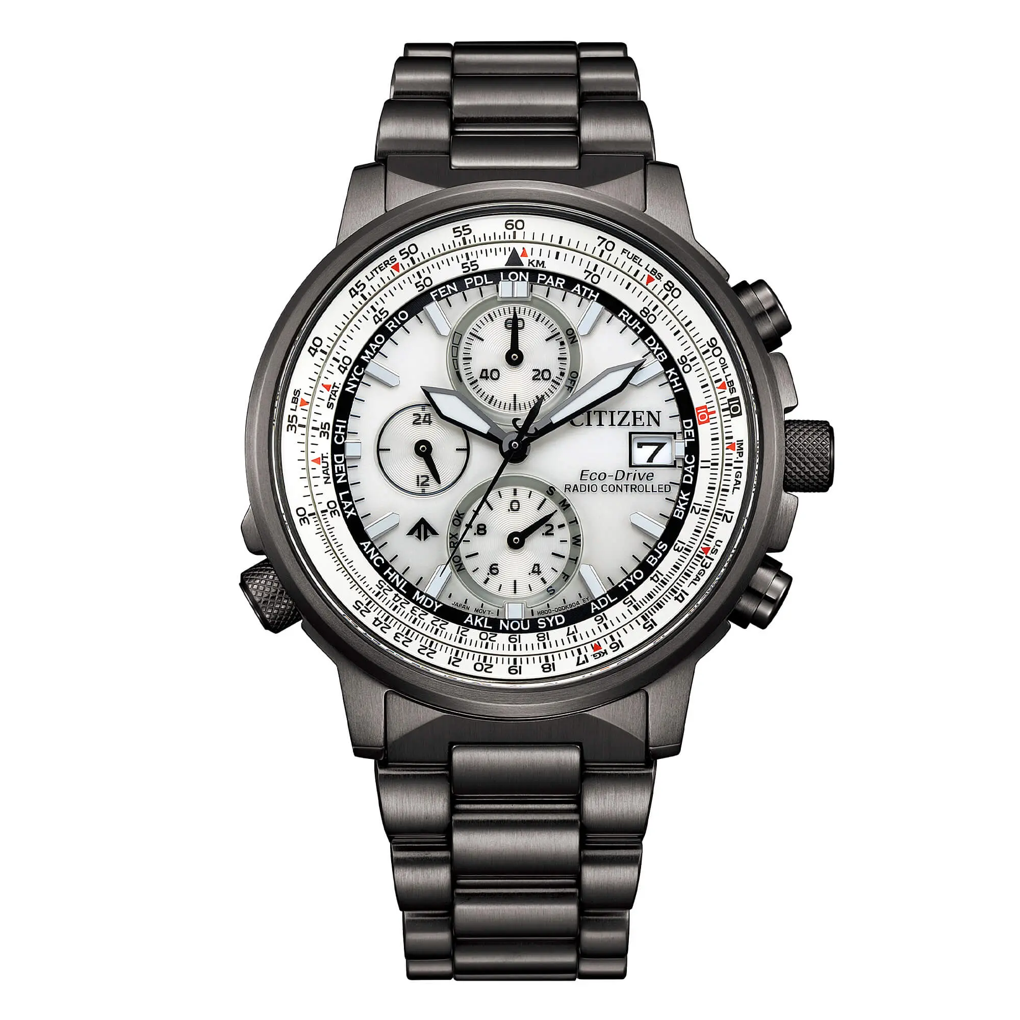 Crono Pilot Acciaio 41mm