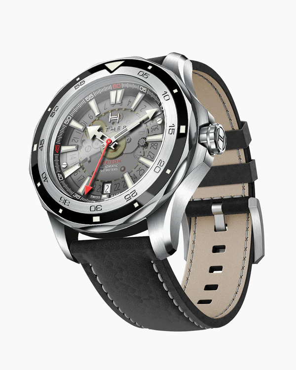 Fathers Evolution Eclipse - Orologio Diver Automatico Swiss Made - Nero 40 mm