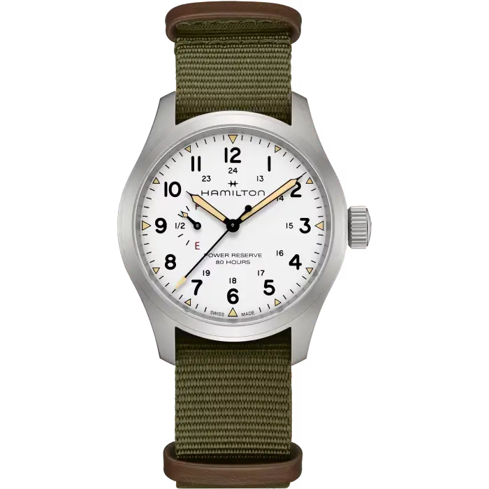 Khaki Field Mechanical Power Reserve 40 mm