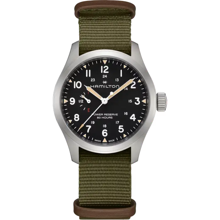 Khaki Field Mechanical Power Reserve 40 mm