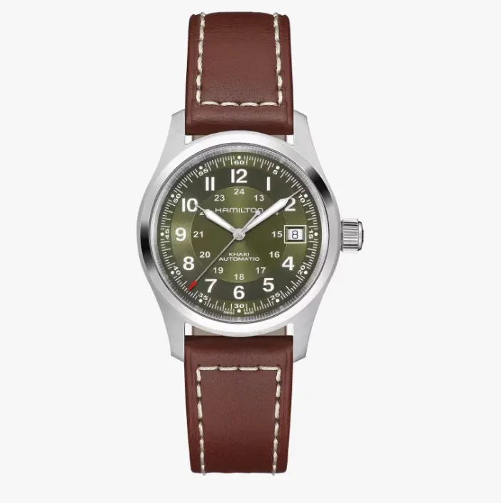 Khaki Field Auto 38 mm