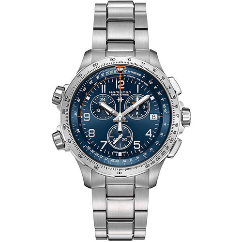 KHAKI AVIATION X-WIND GMT CHRONO QUARTZ 46mm