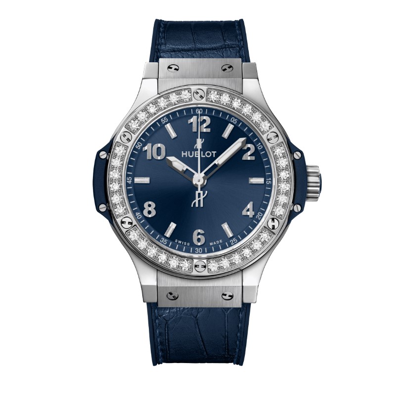 STEEL BLUE DIAMONDS 38 mm