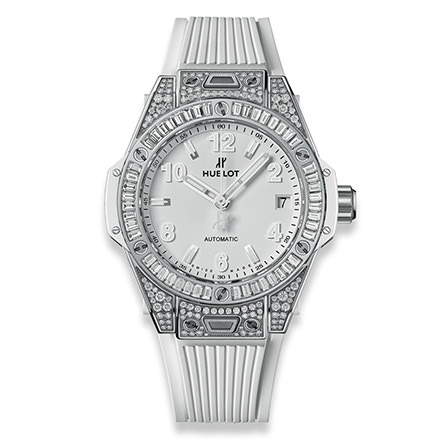 BIG BANG ONE CLICK STEEL WHITE JEWELLERY 39 mm