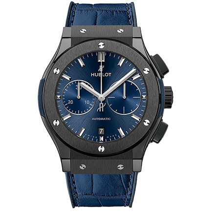 CERAMIC BLUE CHRONOGRAPH 45 mm