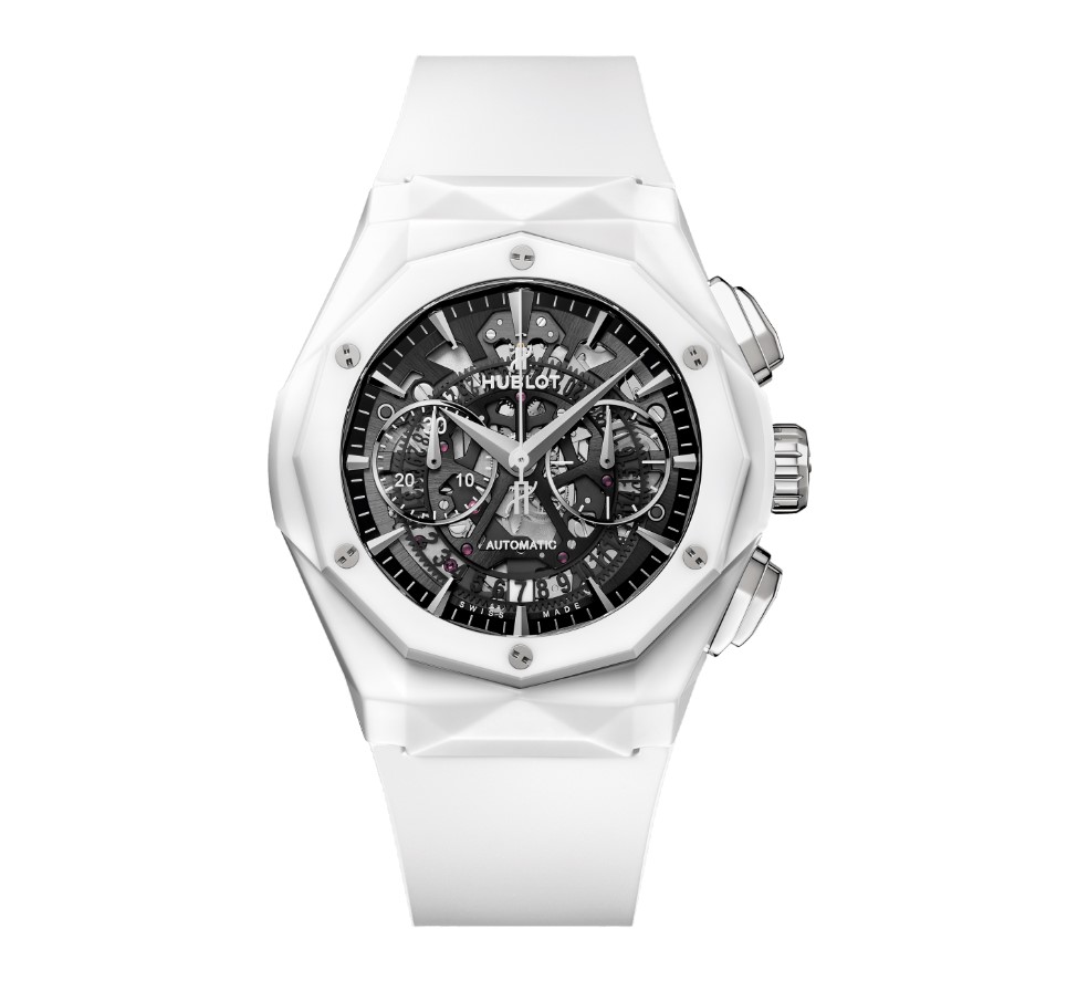 AEROFUSION CHRONOGRAPH ORLINSKI WHITE CERAMIC 45mm