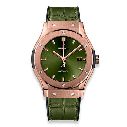CLASSIC FUSION KING GOLD GREEN 42 MM