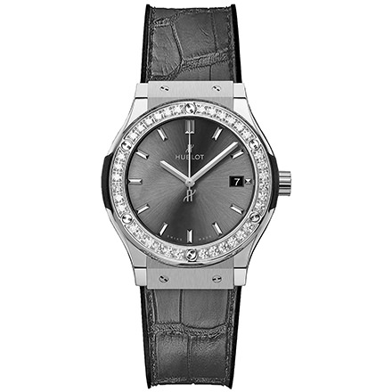 CLASSIC FUSION RACING GREY TITANIUM DIAMONDS 33 mm