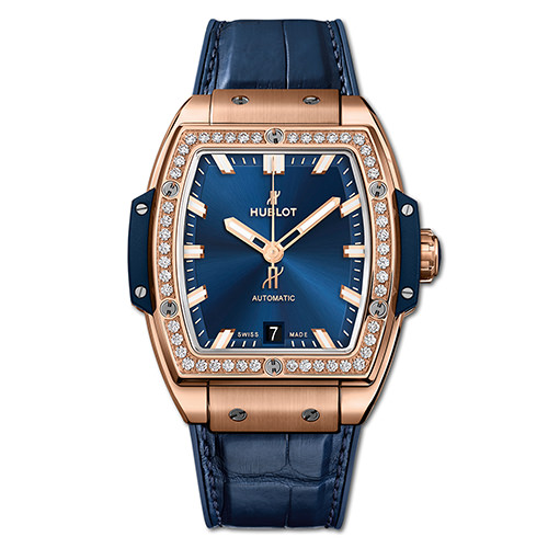 SPIRIT OF BIG BANG KING GOLD BLUE DIAMONDS 39 mm