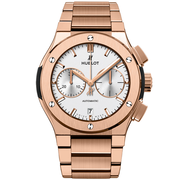 Chronograph King Gold Opalin Bracelet