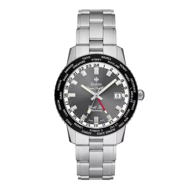 Zodiac Watches Gmt Watches for Men