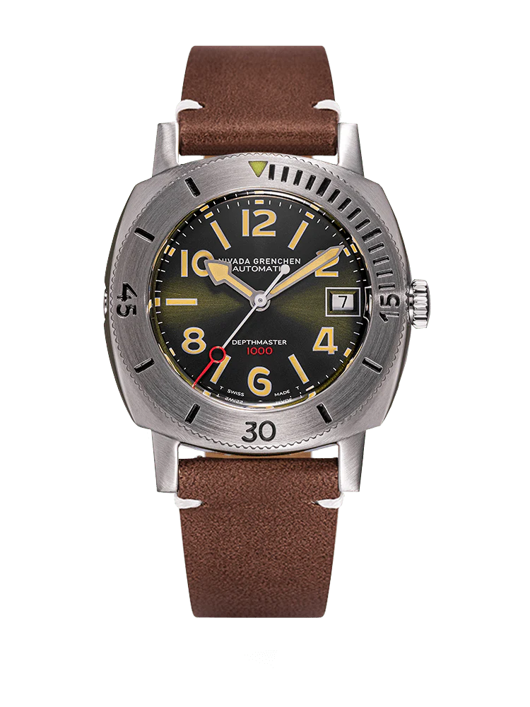 NUMERALS DATE - DEPTHMASTER GREEN 39mm