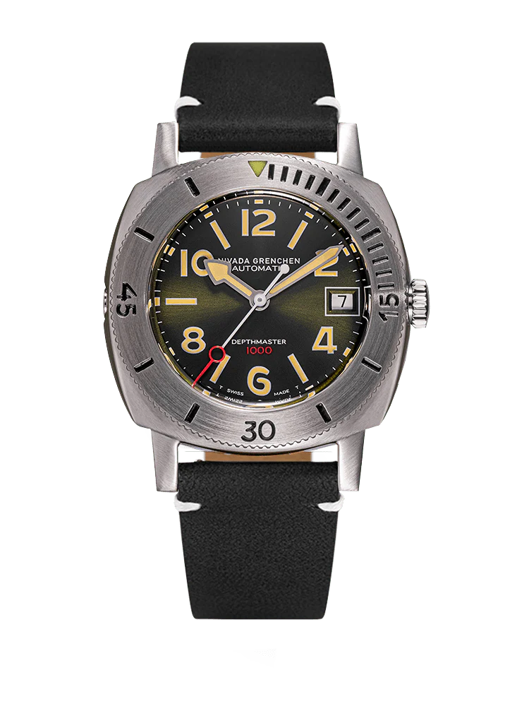 NUMERALS DATE - DEPTHMASTER GREEN 39mm