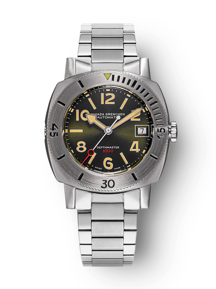 NUMERALS DATE - DEPTHMASTER GREEN 39mm