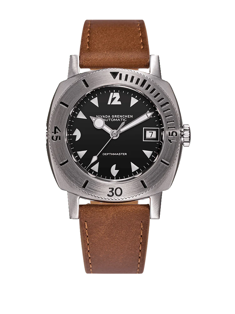 WHITE PACMAN DATE - DEPTHMASTER 39mm
