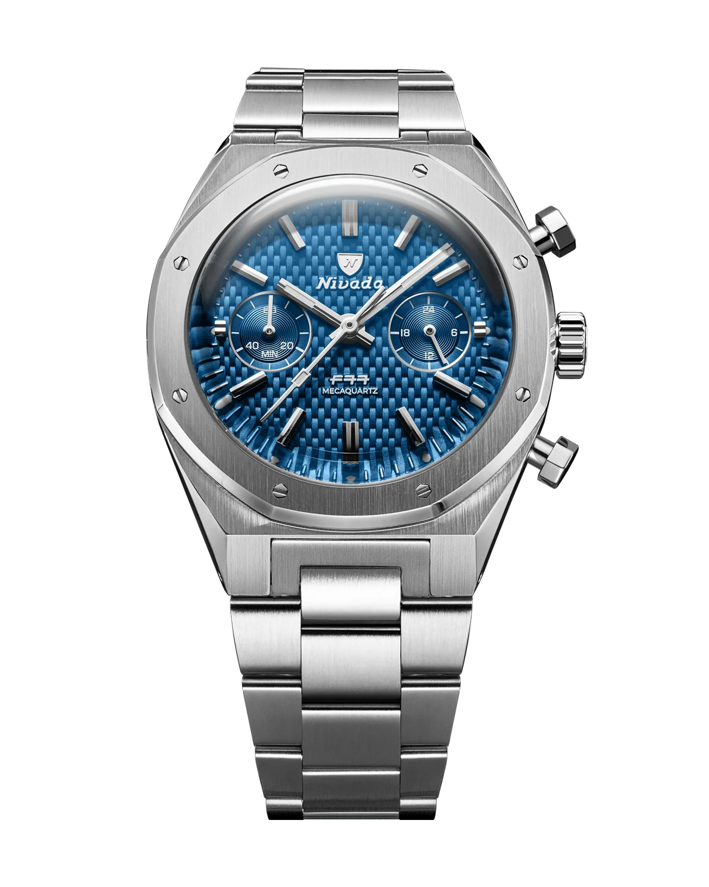 F77 CHRONO MECAQUARTZ BLUE - 38MM
