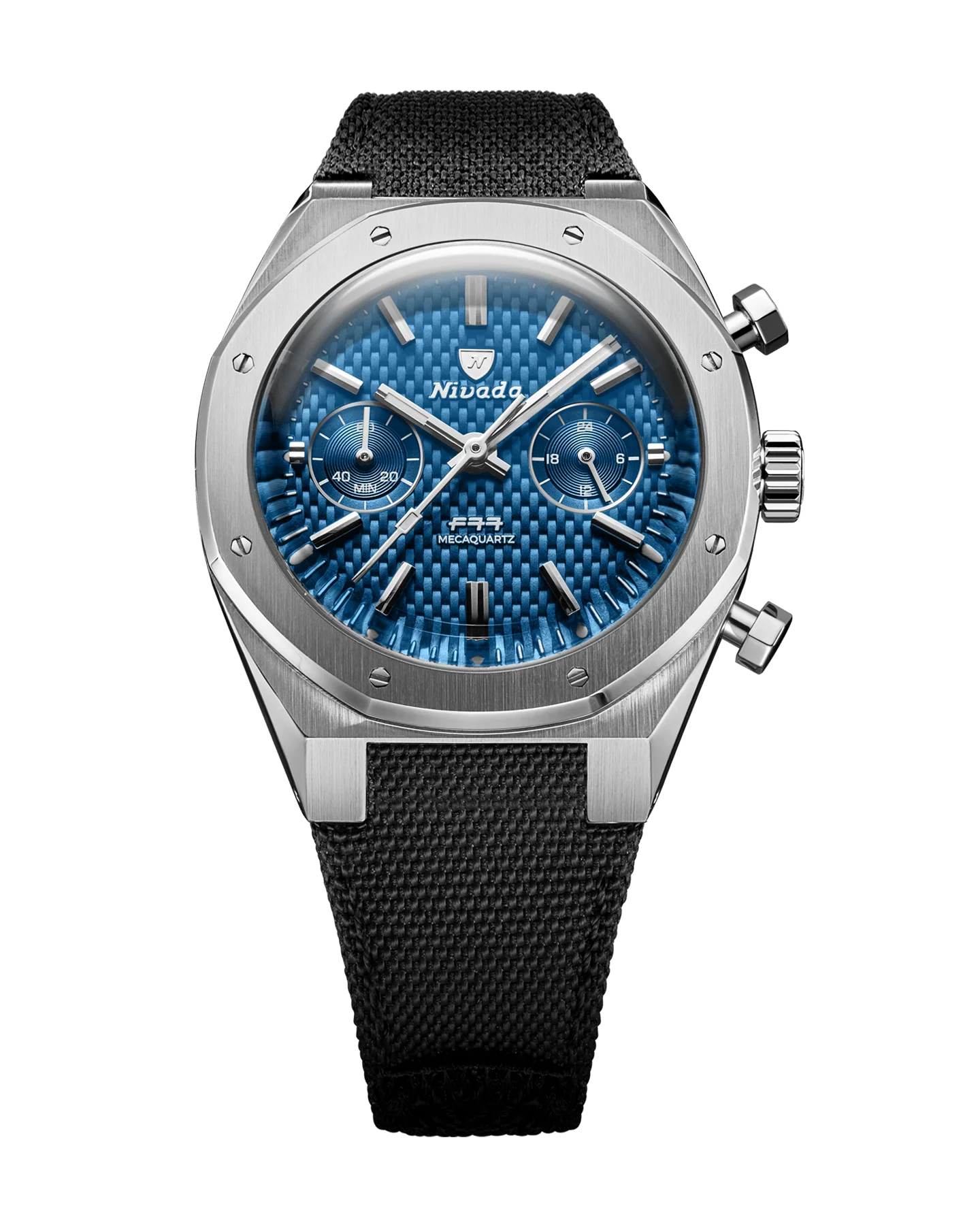 F77 CHRONO MECAQUARTZ BLUE - 38MM