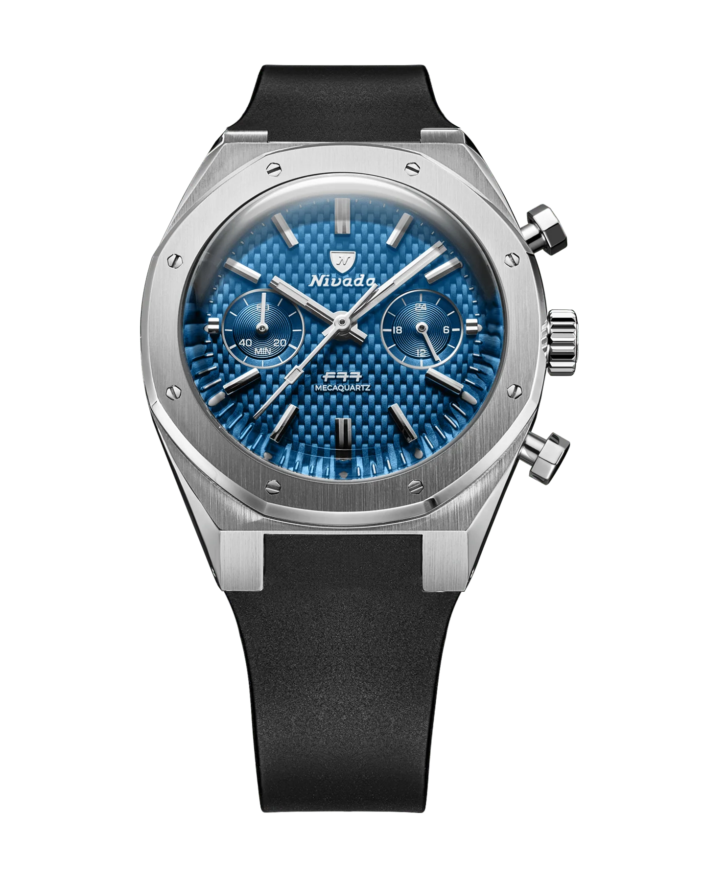 F77 CHRONO MECAQUARTZ BLUE - 38MM
