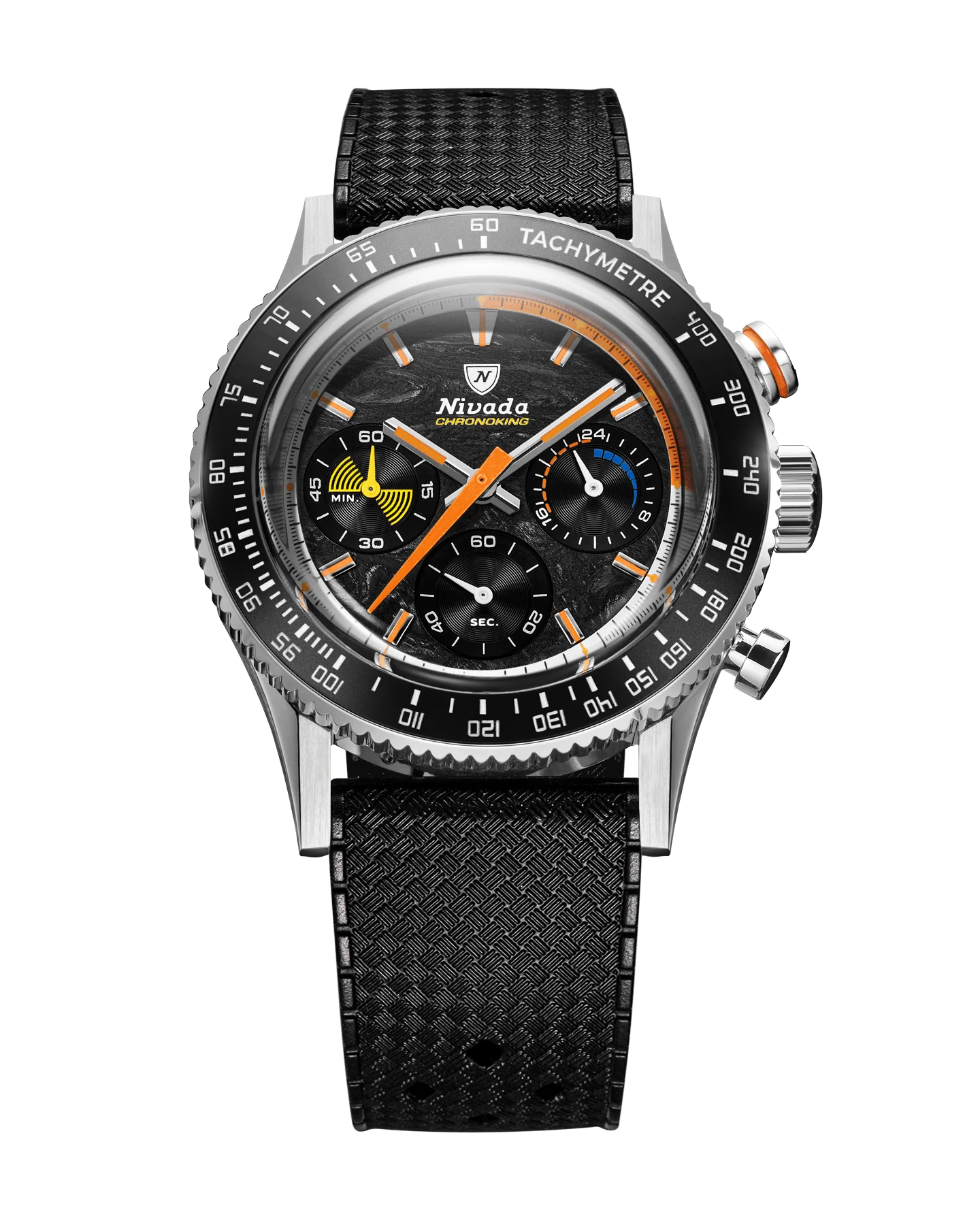 CHRONOKING MECAQUARTZ RACING CARBON 38mm