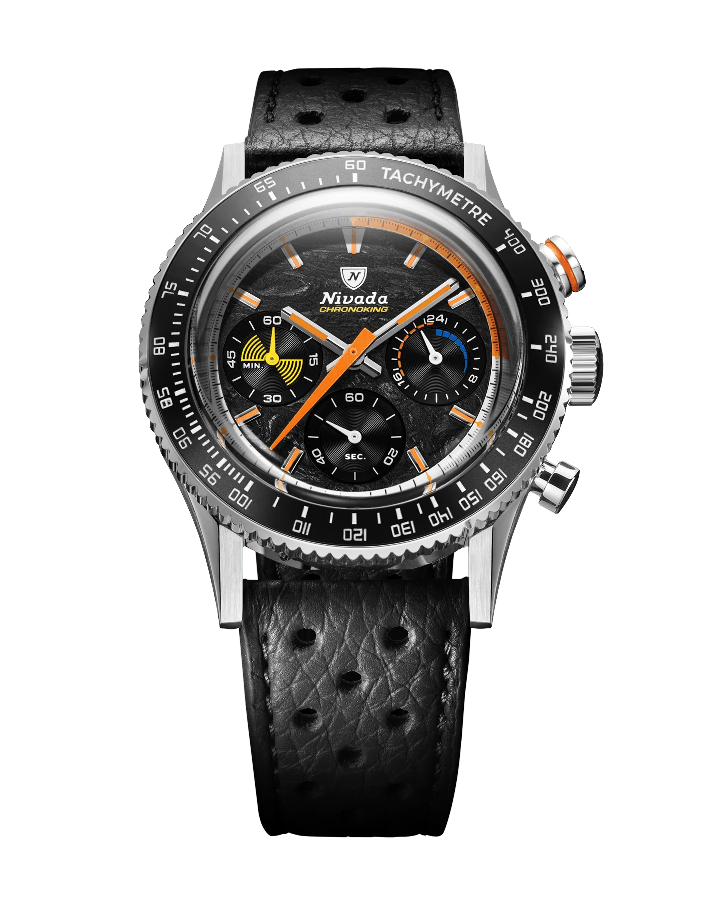 CHRONOKING MECAQUARTZ RACING CARBON 38mm