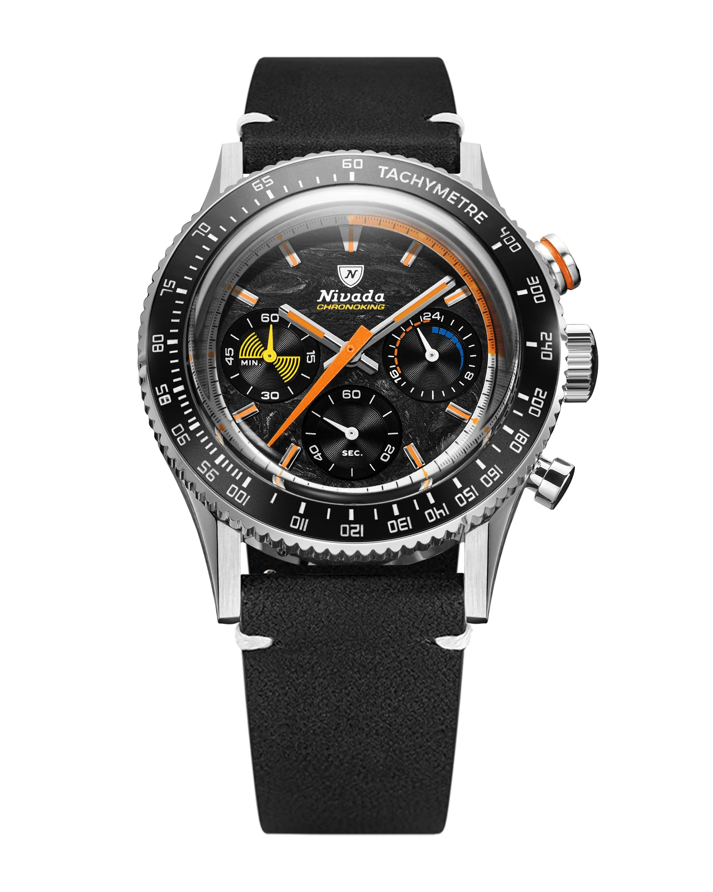 CHRONOKING MECAQUARTZ RACING CARBON 38mm