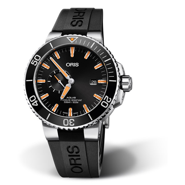 ORIS AQUIS SMALL SECOND, DATE 45.50 MM