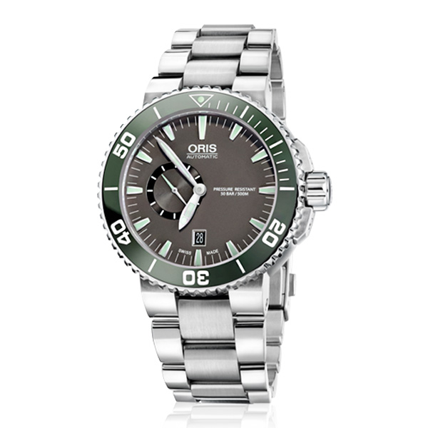 ORIS AQUIS SMALL SECOND, DATE