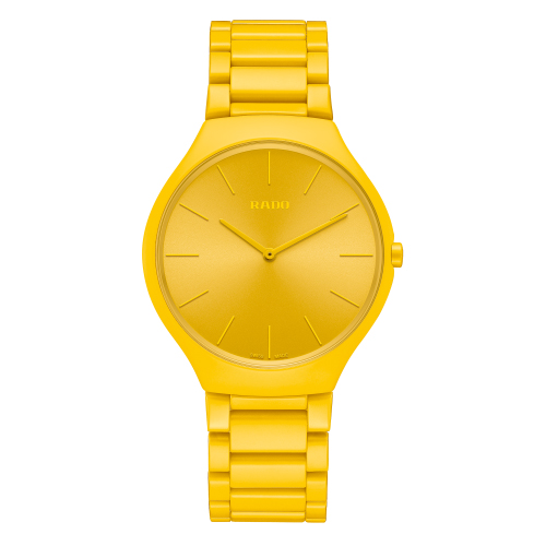 TRUE THINLINE LES COULEURS LE CORBUSIER SUNSHINE YELLOW 4320W 39mm