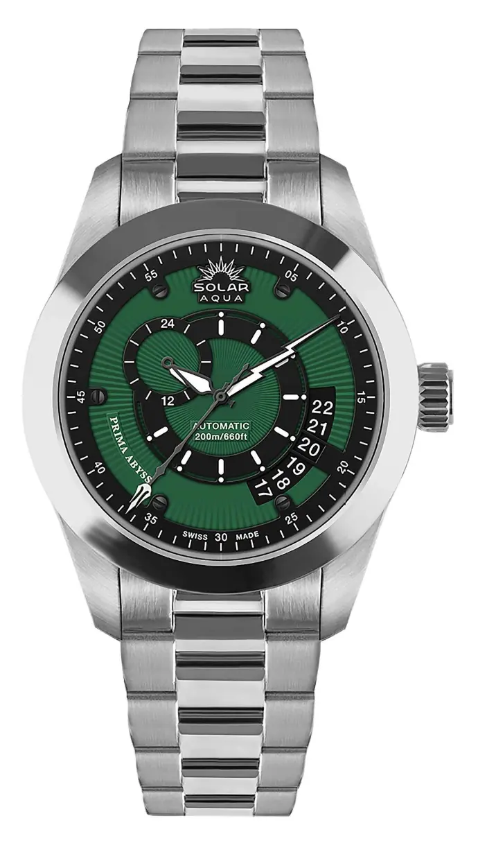 Prima Abyss Steel Military Green 42mm
