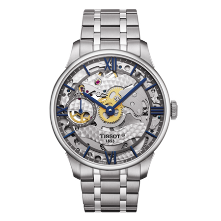 TISSOT CHEMIN DES TOURELLES SQUELETTE MECHANICAL