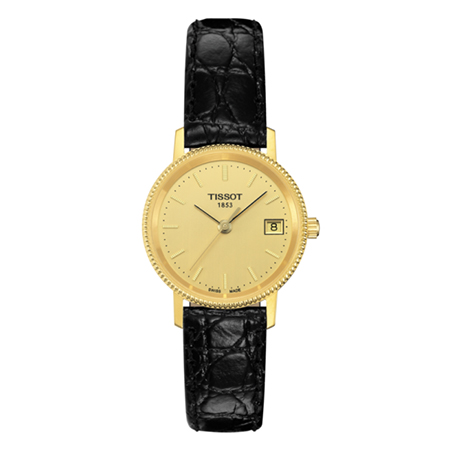 TISSOT GOLDRUN SAPPHIRE LADY 18K GOLD