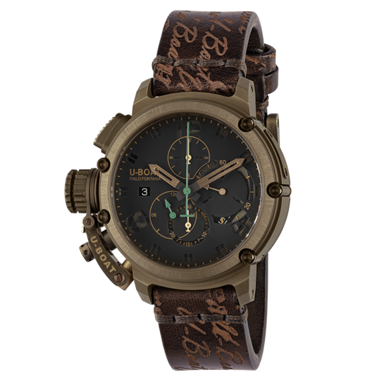 CHIMERA SAPPHIRE GREEN CHRONO BRONZE EDIZIONE LIMITATA 46 mm