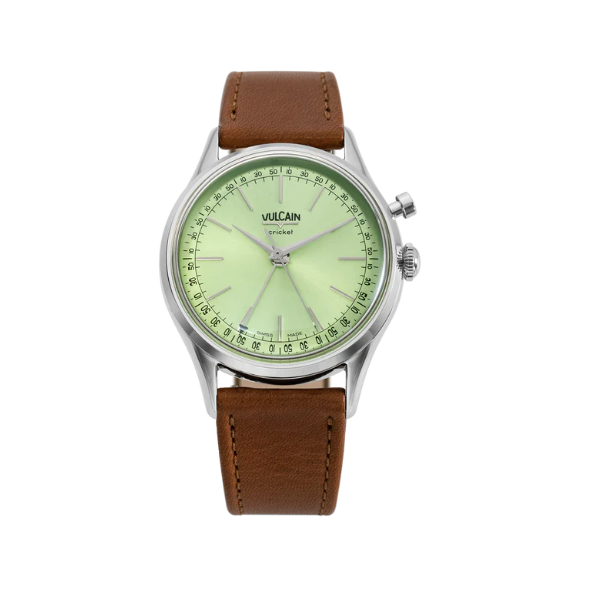 PRESIDENT 39MM PISTACHIO GREEN - FONDELLO IN ACCIAIO