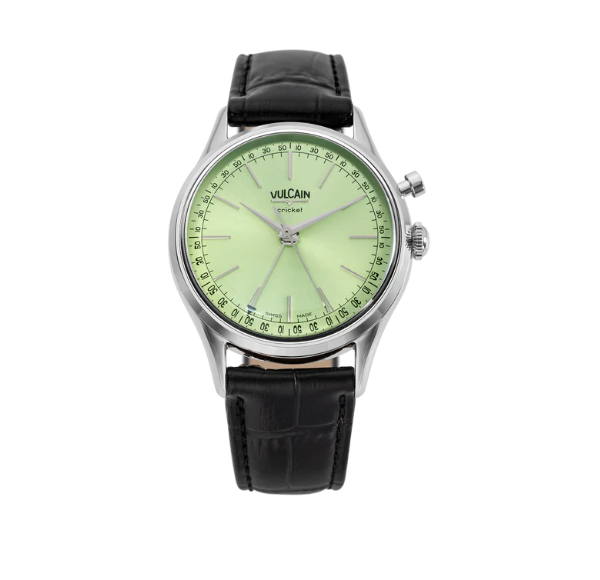 PRESIDENT 36MM PISTACHIO GREEN - FONDELLO IN ACCIAIO