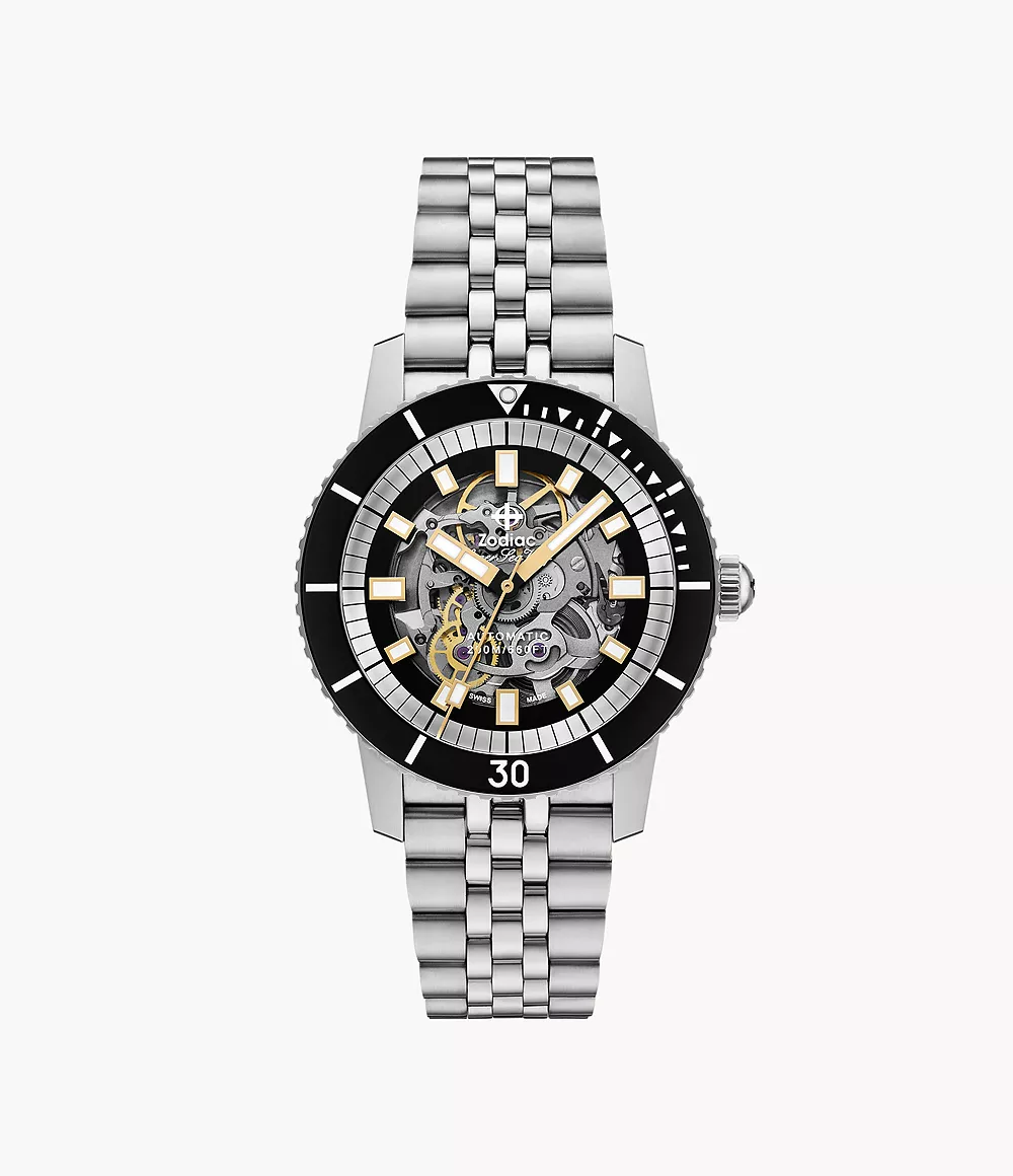 Compression Diver Stainless Steel Watch - 40MM