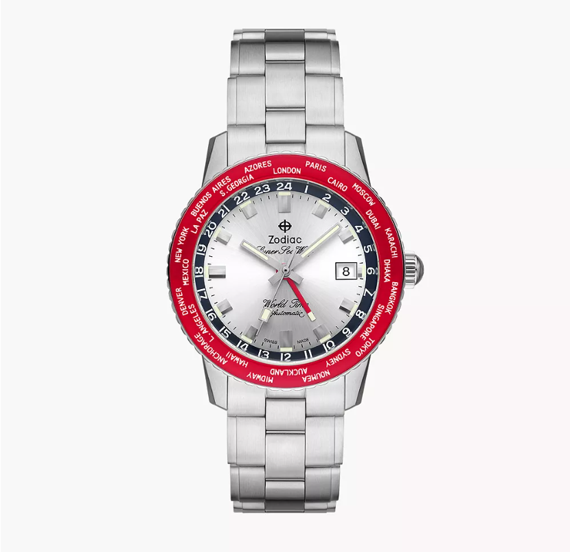 Orologio Super Sea Wolf World Time Gmt - 40MM