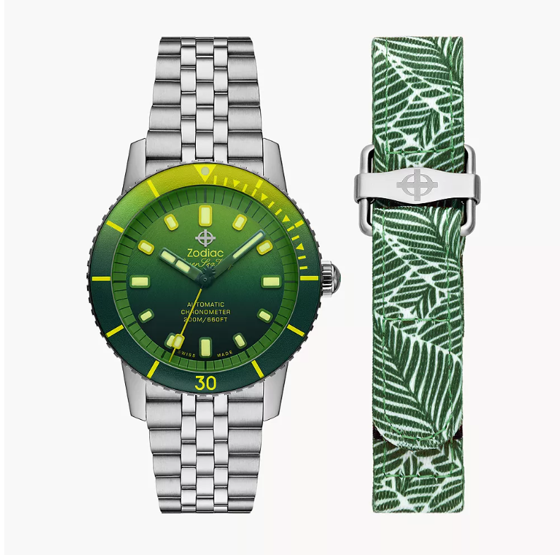 Watches ZODIAC Super Sea Wolf Skin